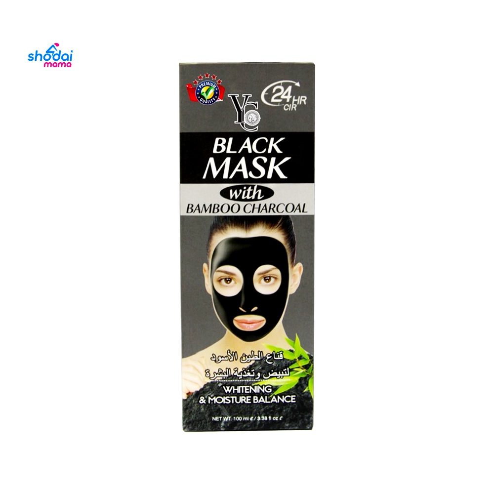 YC Black Mask Bamboo Charcoal 100gm